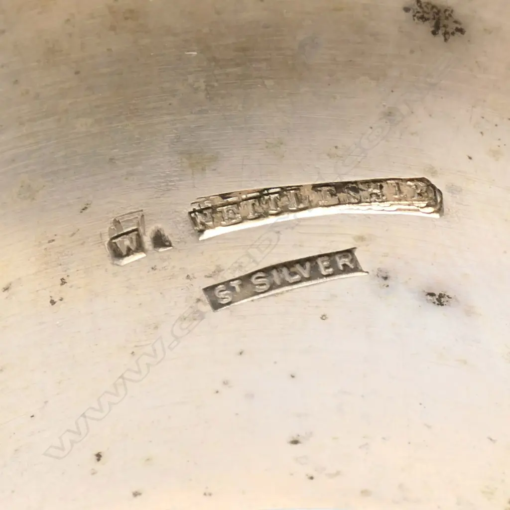 W. Nettleship (Whanganui) silver napkin ring, Image 1++